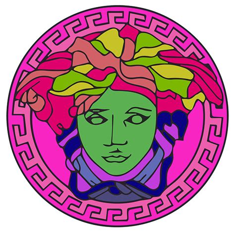 versace medusa clip art|Medusa Versace illustrations .